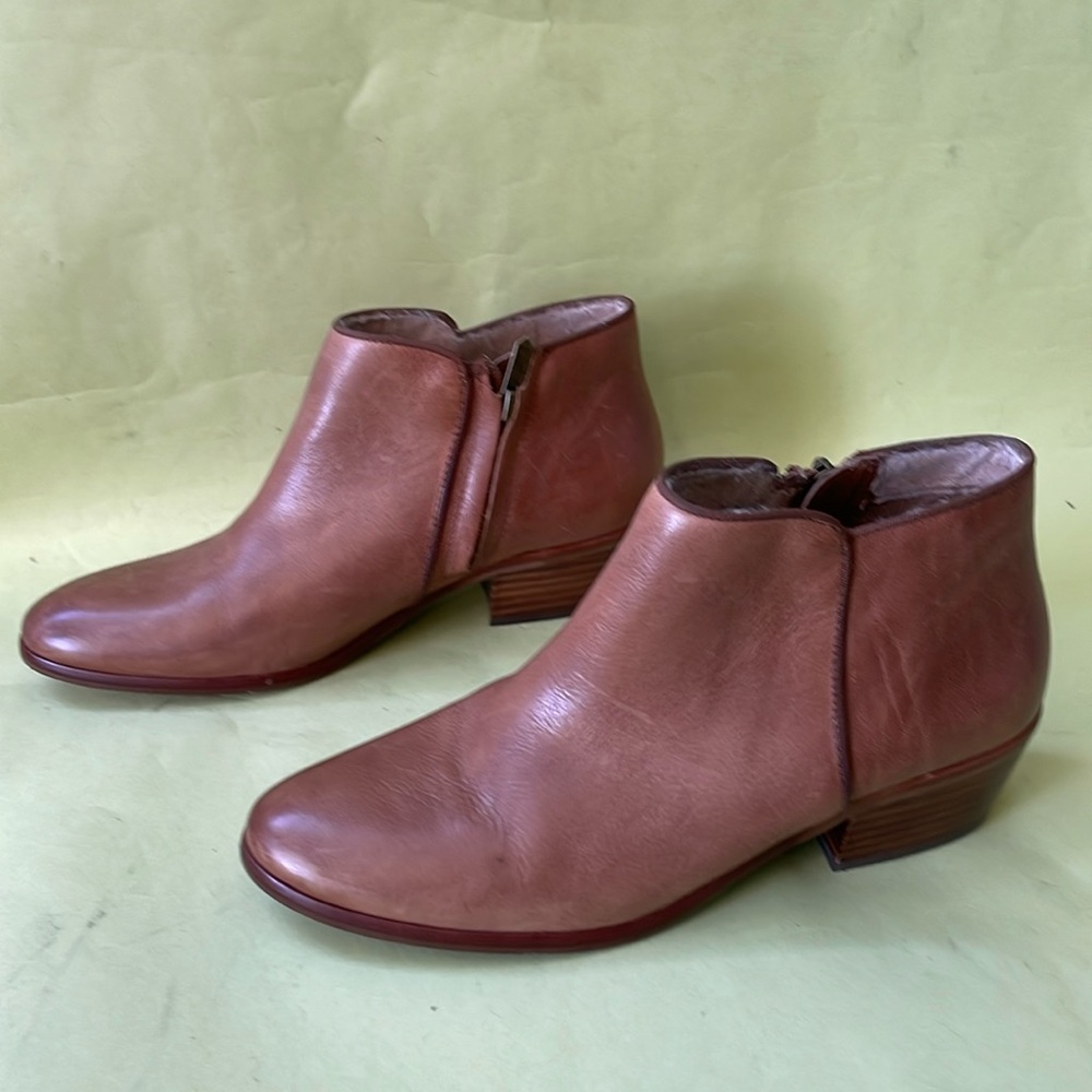 Light brown Sam Edelman leather booties